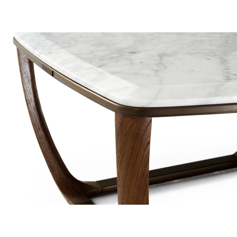 Converge Marble Rectangular Coffee Table Theodore Alexander 5