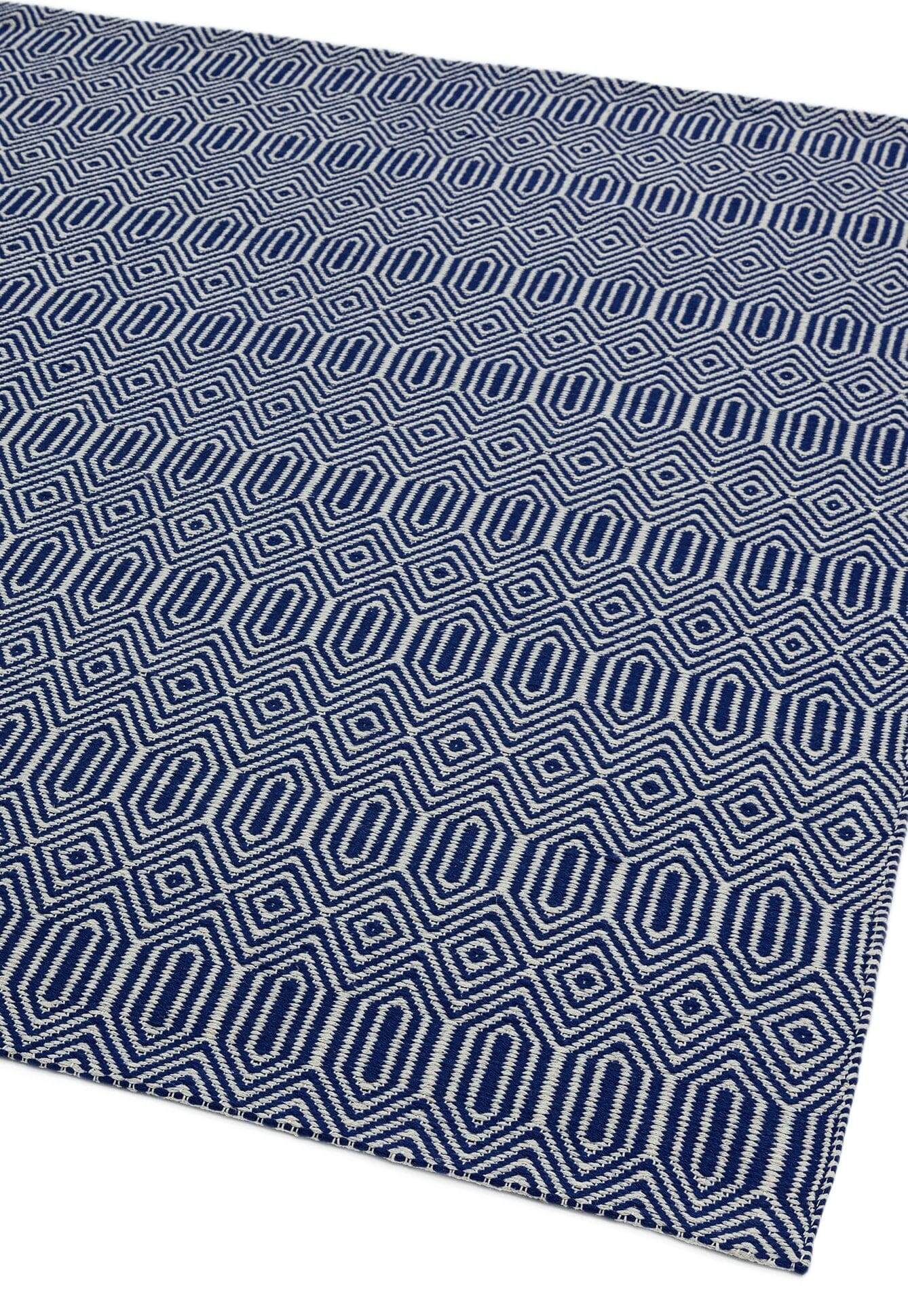  Asiatic Carpets-Asiatic Carpets Sloan Hand Woven Runner Blue - 66 x 200cm-Blue 189 