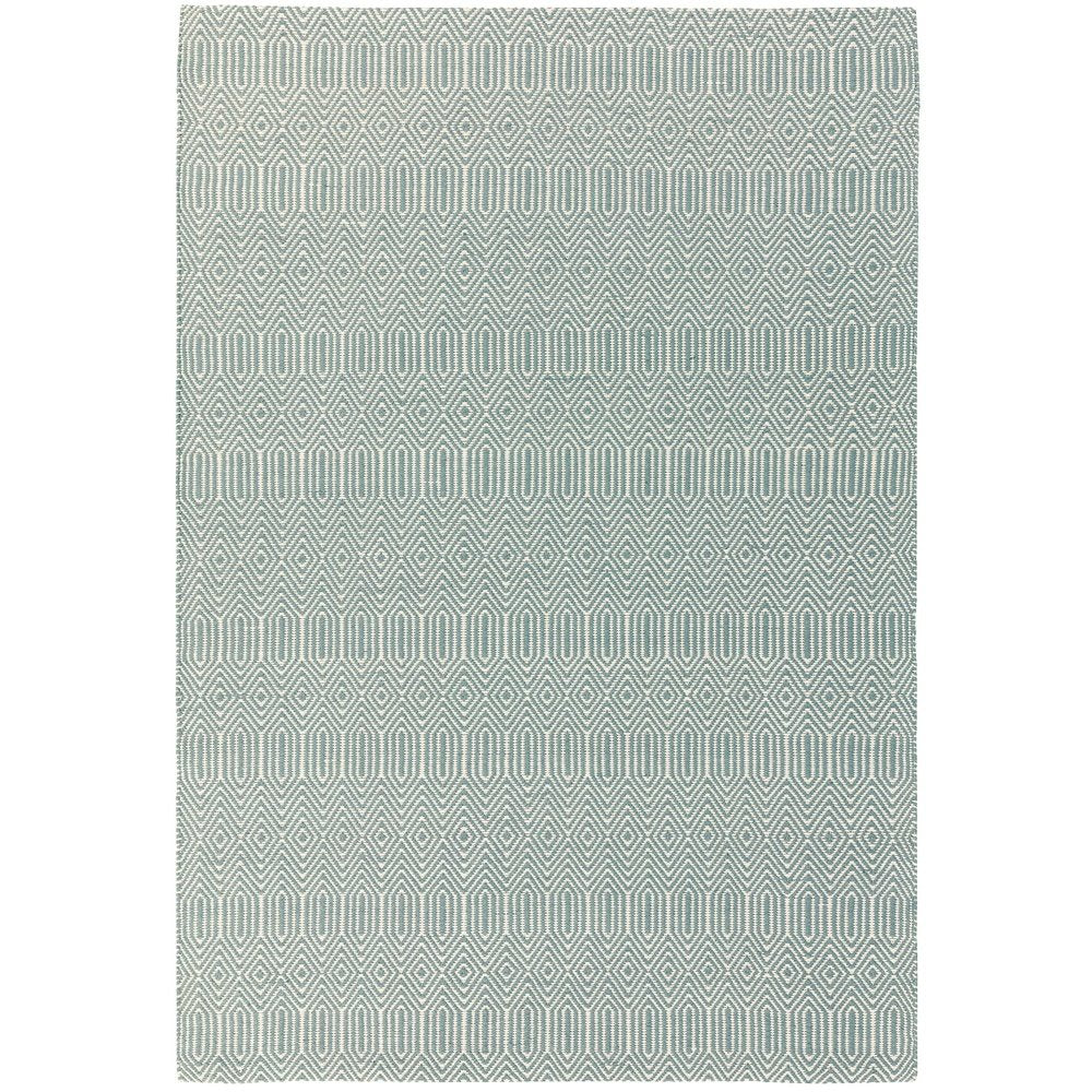 Asiatic Carpets Sloan Hand Woven Rug Duck Egg - 160 x 230cm