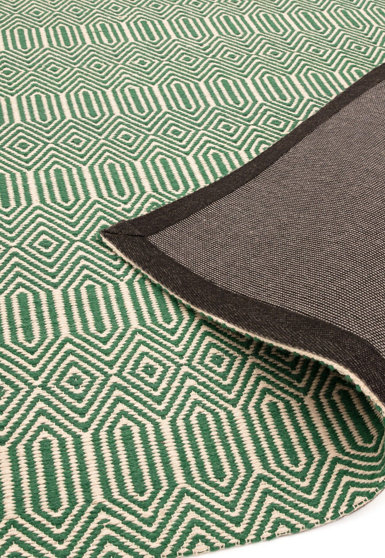  Asiatic Carpets-Asiatic Carpets Sloan Hand Woven Runner Green - 66 x 200cm-Green 941 