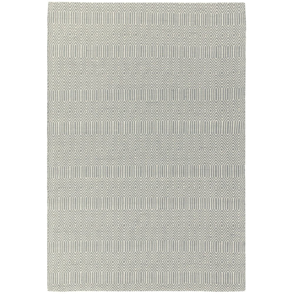 Asiatic Carpets Sloan Hand Woven Rug Silver - 100 x 150cm