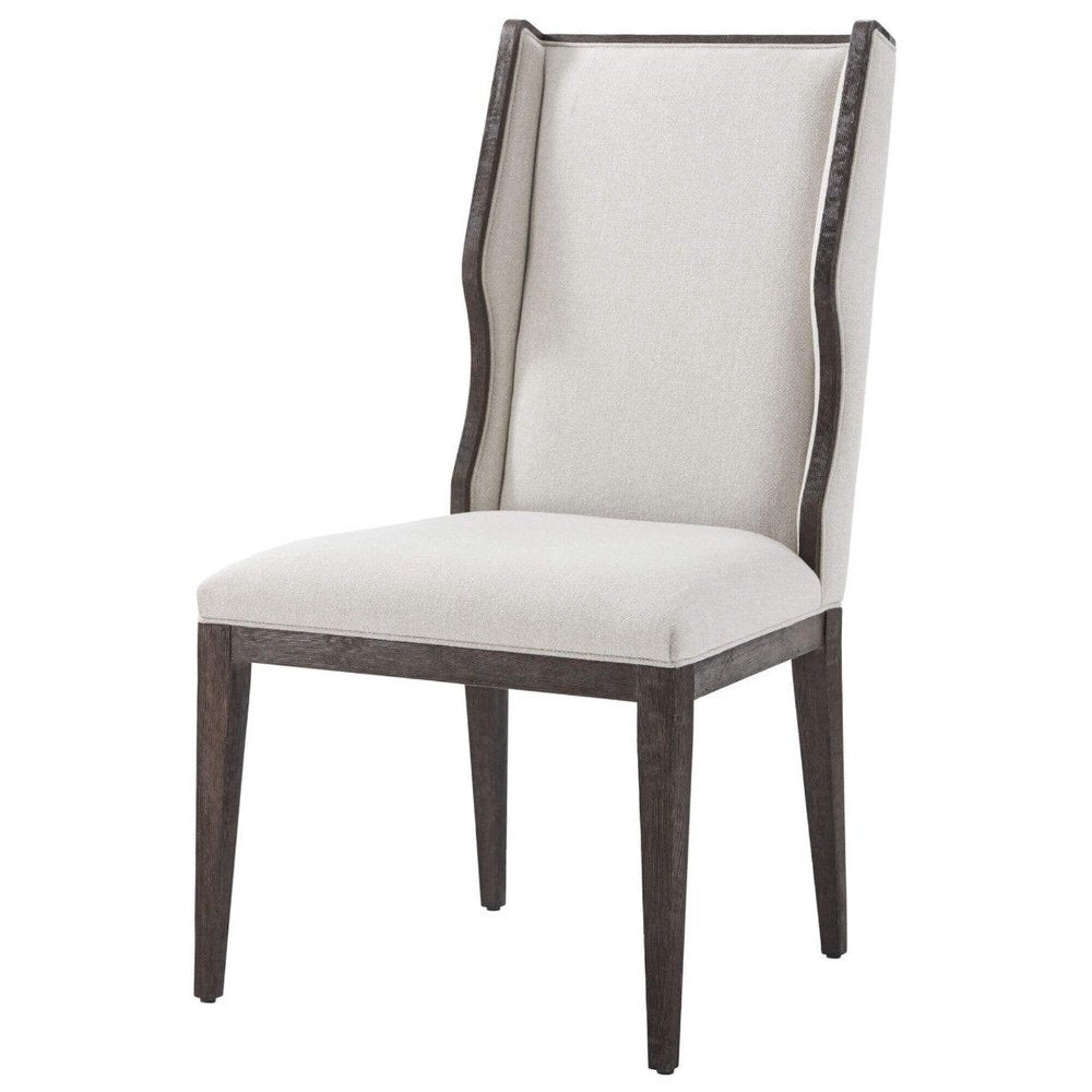 Della Dining Chair - Kendal Linen Theodore Alexander 1