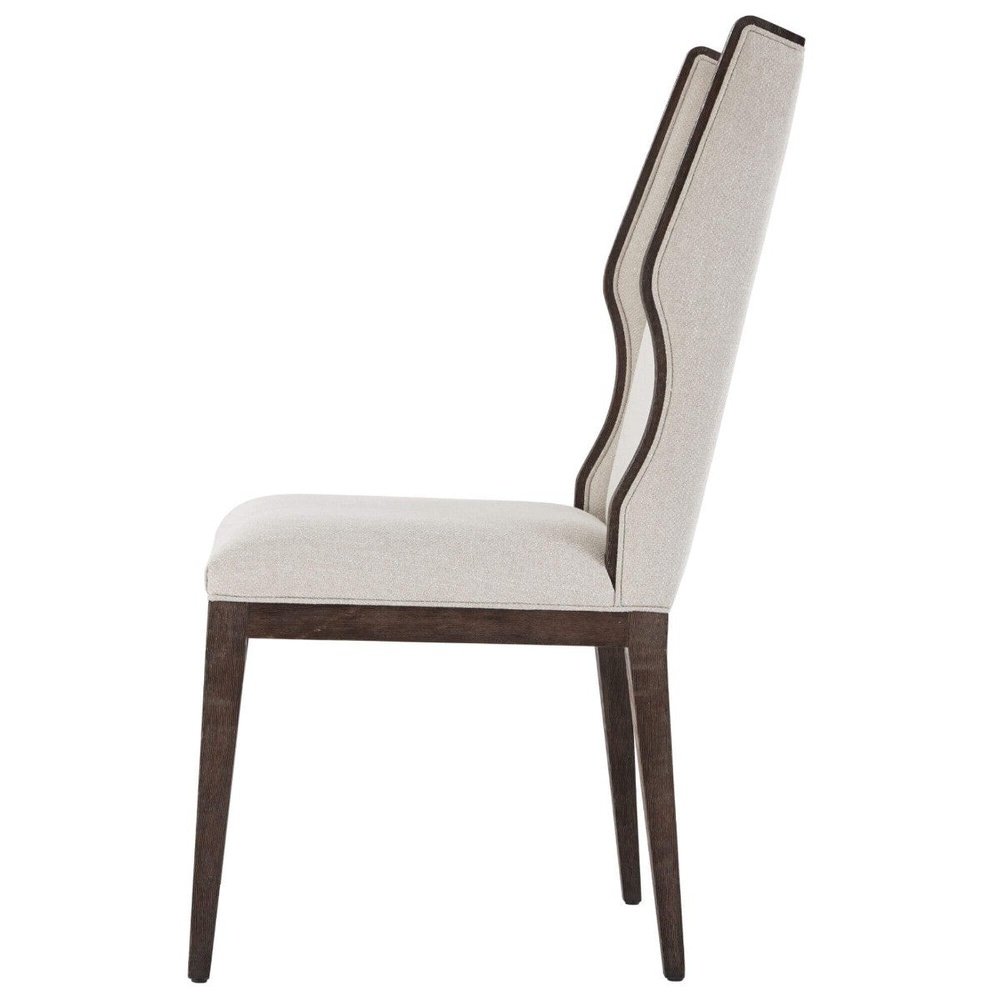 Della Dining Chair - Kendal Linen Theodore Alexander 3