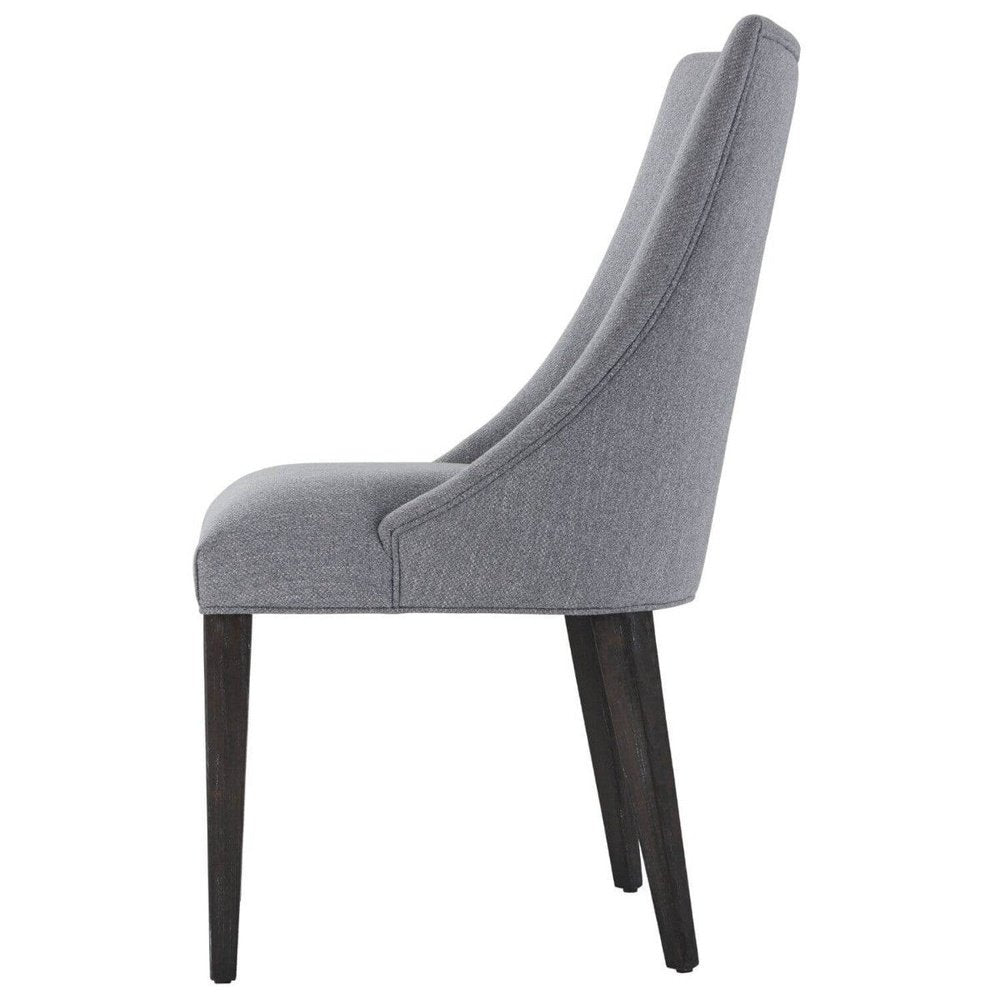  Theodore Alexander-TA Studio Ezra Grey Dining Chair in Kendal Mercury-Grey 157 