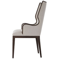 TA Studio Della Dining Chair with Arms in Kendal Linen