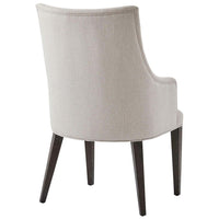 TA Studio Adele Dining Chair with Arms in Kendal Linen