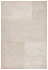 Asiatic Carpets Tate Tonal Textures Hand Tufted Rug Ivory - 160 x 230cm