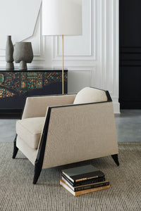 Caracole Upholstery Outline Armchair