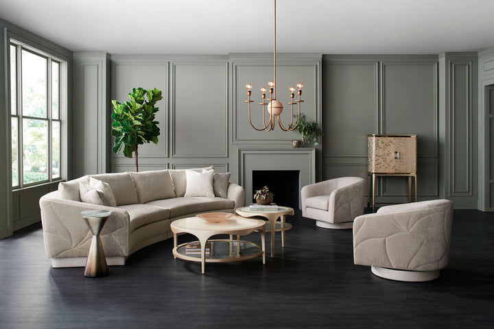 Classic Spy Glass Side Table Caracole 3