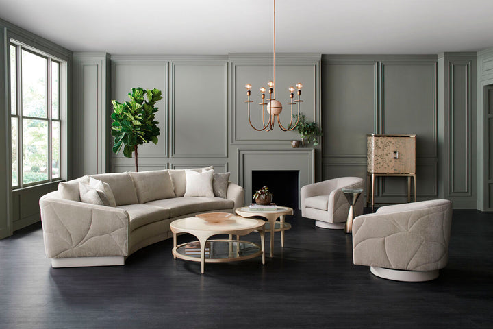 Classic Spy Glass Side Table Caracole 4