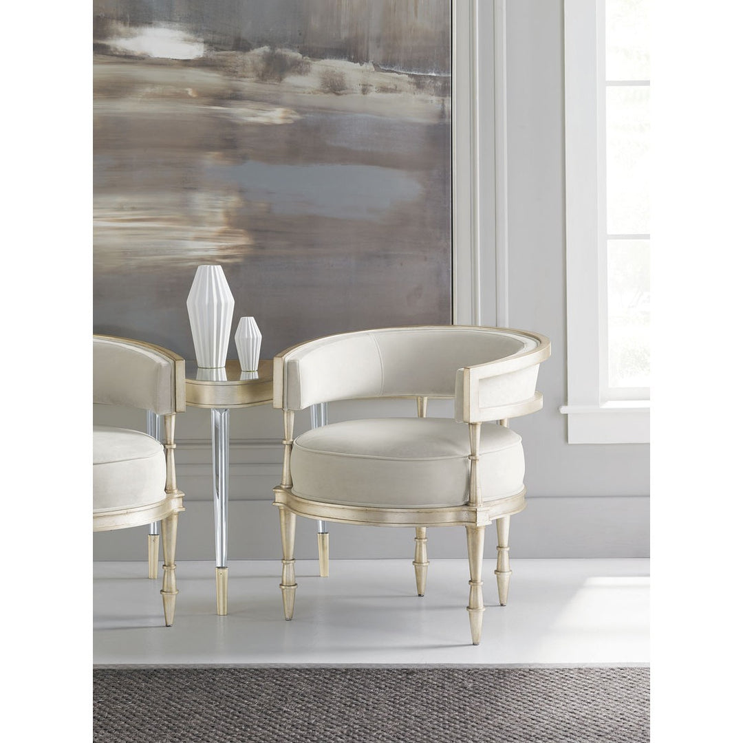 Classic Between You and Me Side Table Caracole 3